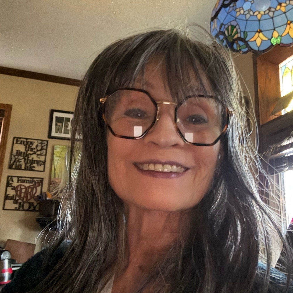 Godiva’s Secret Wigs Smokey Frost Topper with trimmed bangs